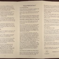 Tract - What Is The Gospel (Qty 10)